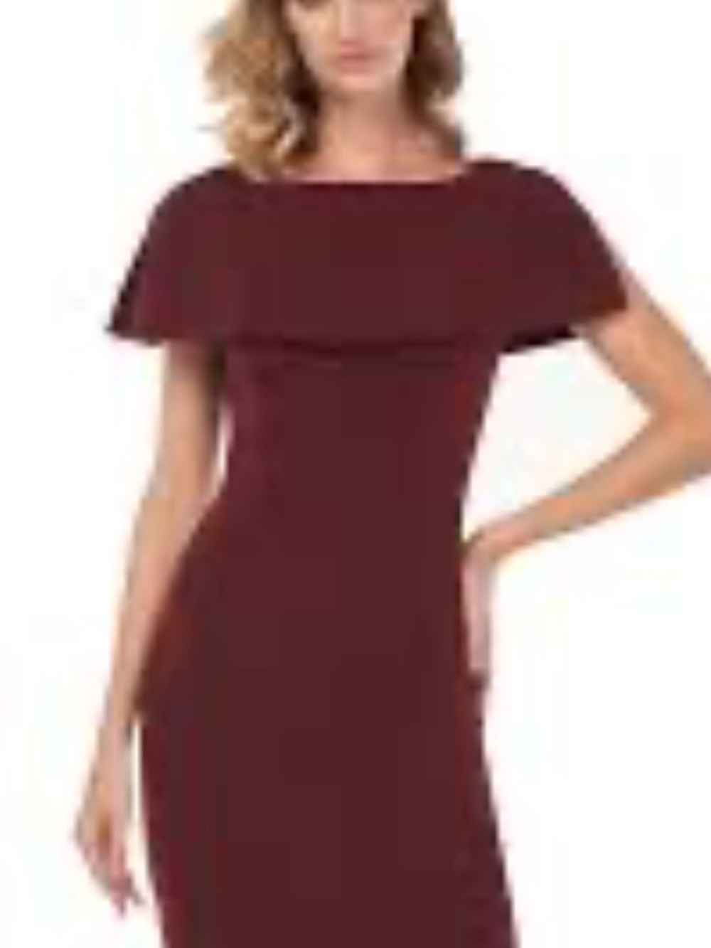 Kay Unger NY Burgundy Dress size 6